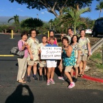 Royal Kona Hotel workers support us!