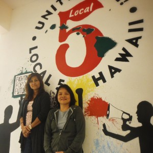 Modern Honolulu workers Juliana Alcaraz and Audrey Jordan-Gecain 